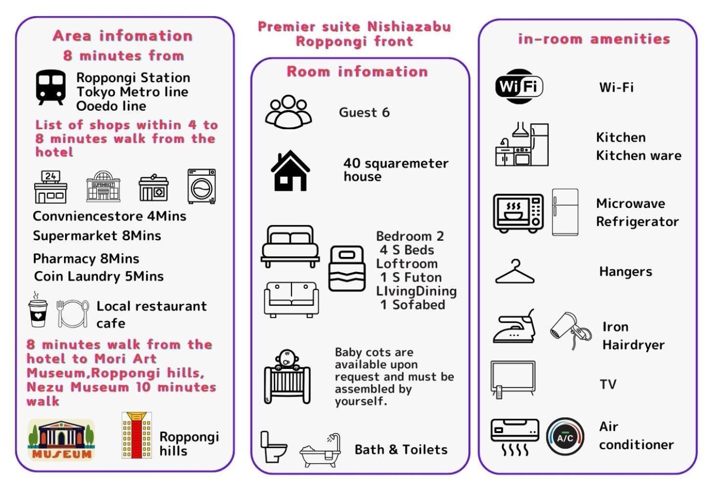 Premier Suite Nishiazabu Roppongi Front 東京都 外观 照片